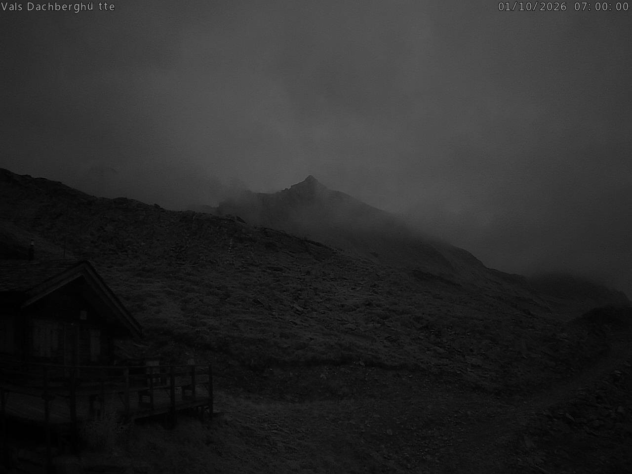 Archiv Foto Webcam Dachberghütte (2.500 m)