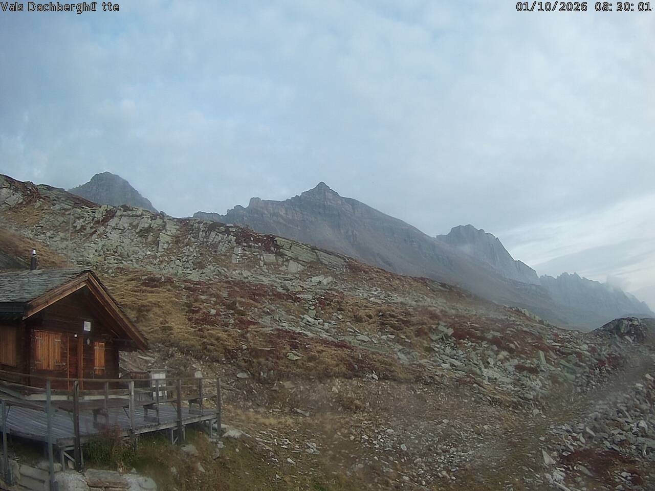 Archiv Foto Webcam Dachberghütte (2.500 m)