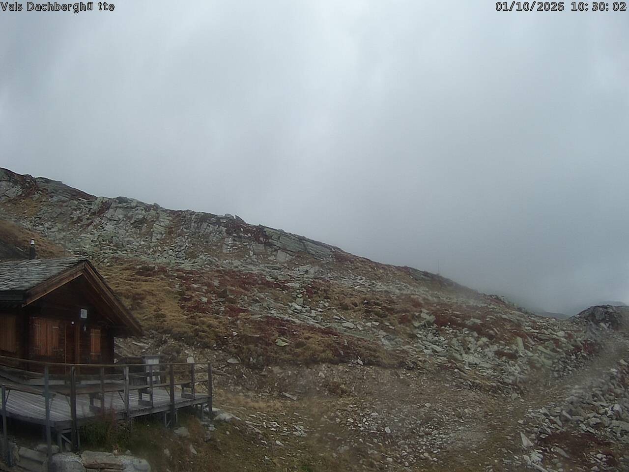 Archiv Foto Webcam Dachberghütte (2.500 m)