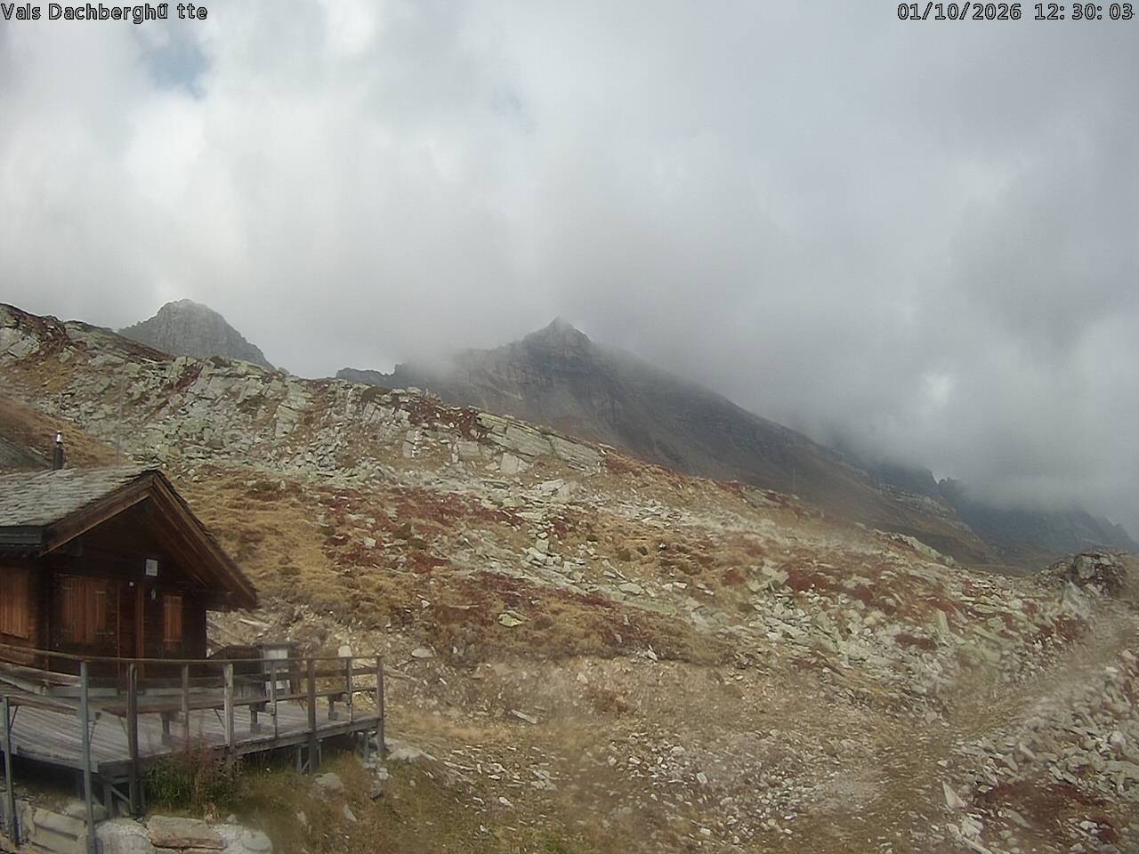 Archiv Foto Webcam Dachberghütte (2.500 m)