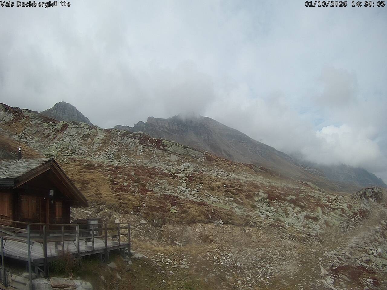 Archiv Foto Webcam Dachberghütte (2.500 m)