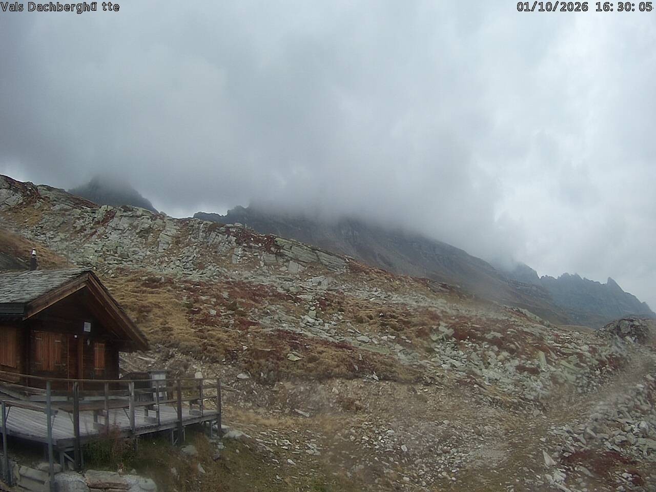 Archiv Foto Webcam Dachberghütte (2.500 m)