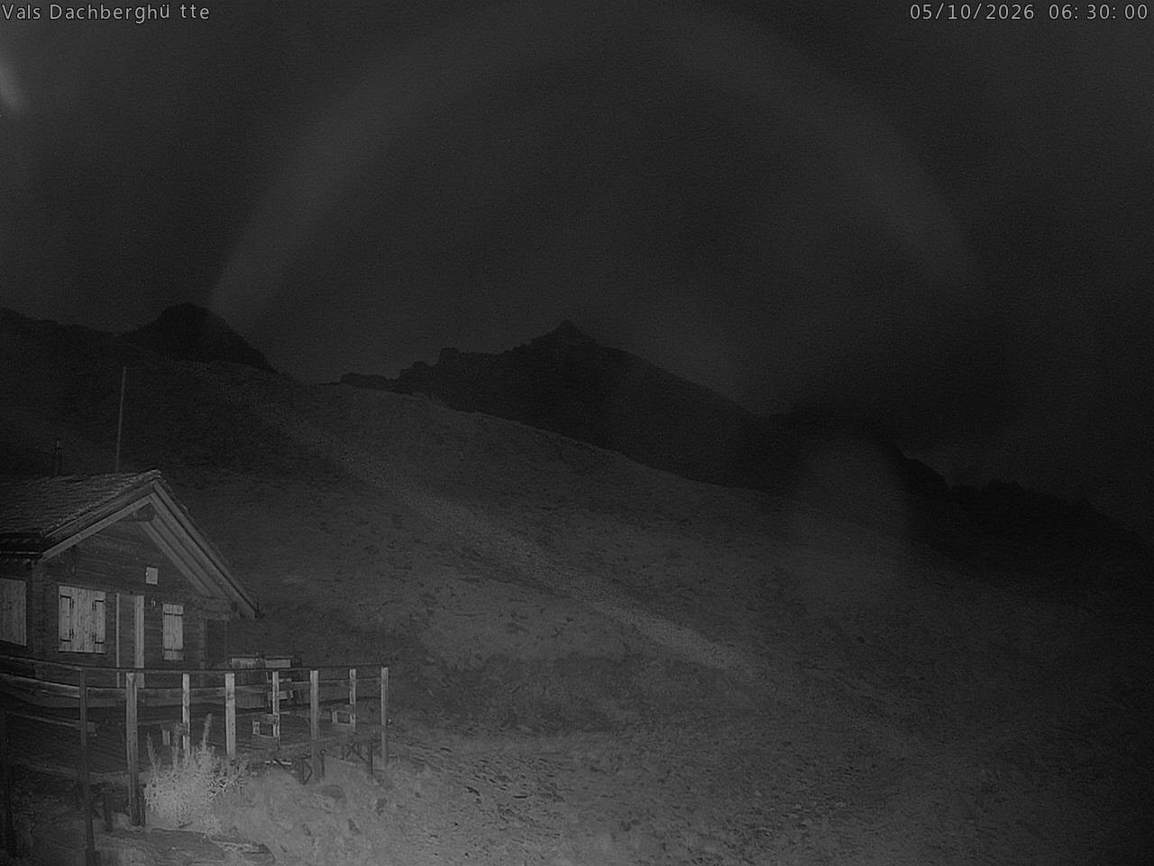 Archived image Webcam Dachberghütte (2.500 m)