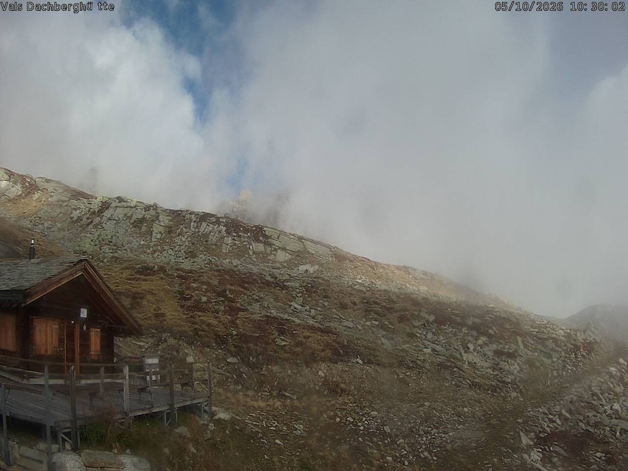 Archived image Webcam Dachberghütte (2.500 m)
