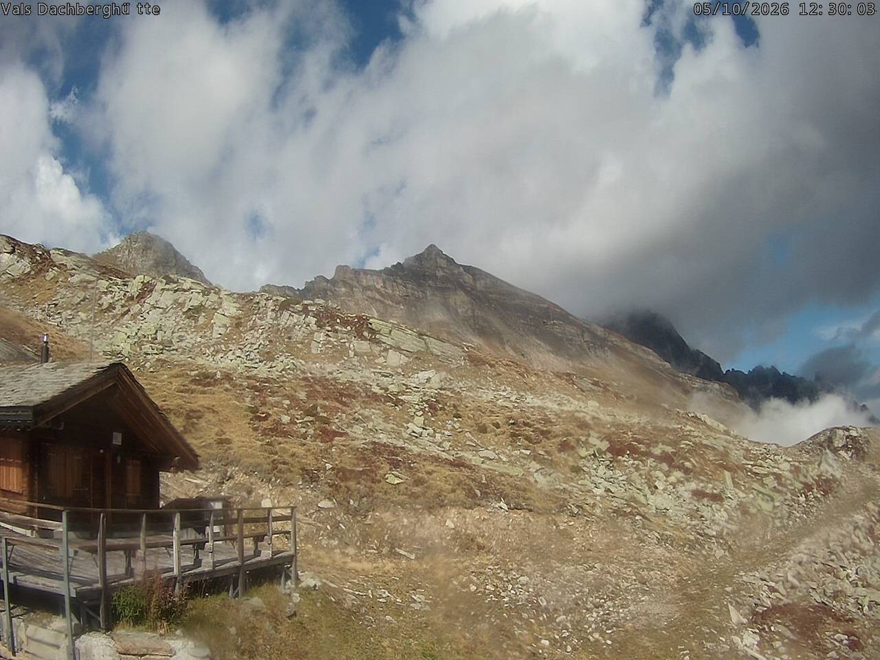 Archived image Webcam Dachberghütte (2.500 m)