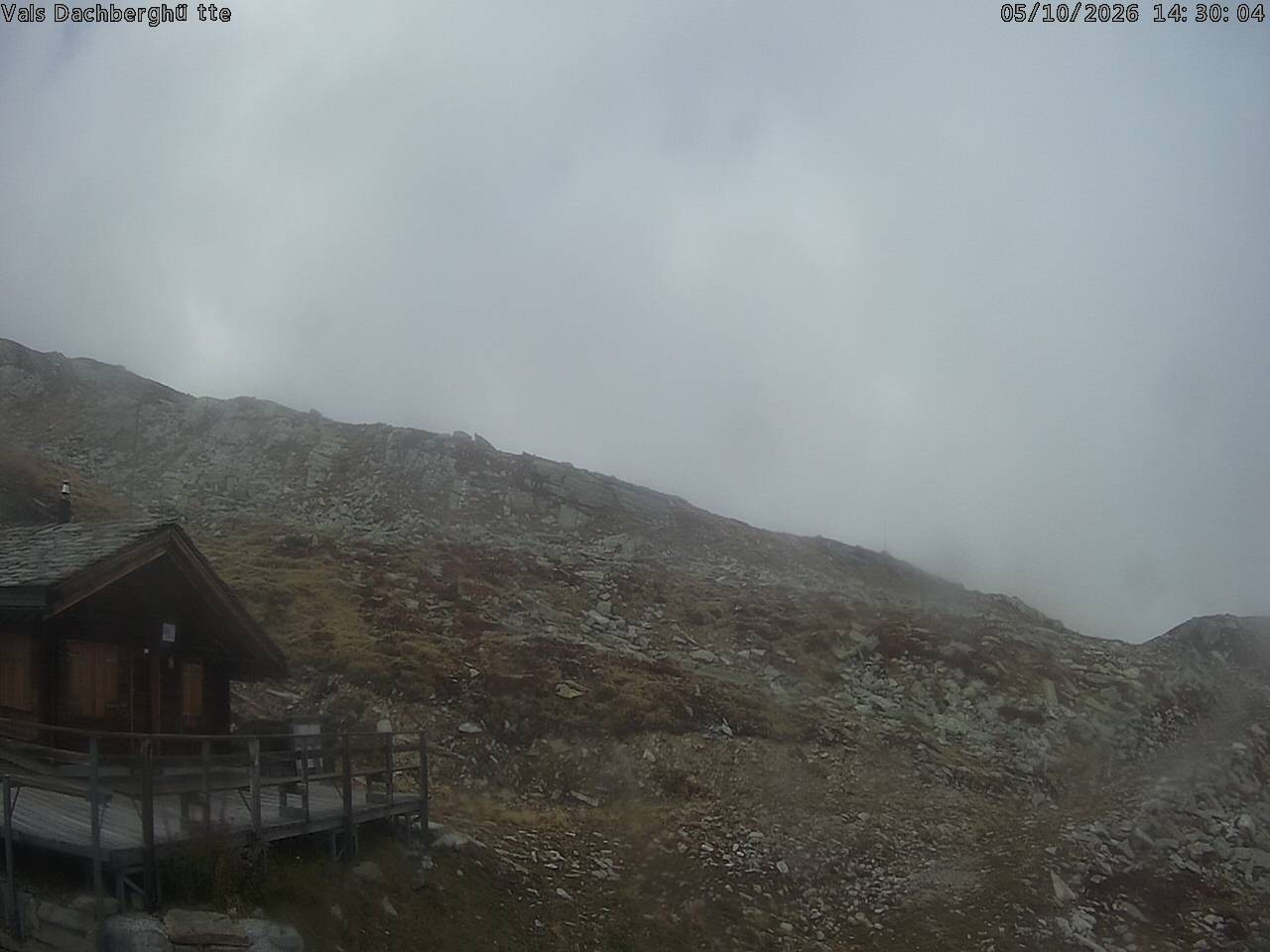 Archived image Webcam Dachberghütte (2.500 m)