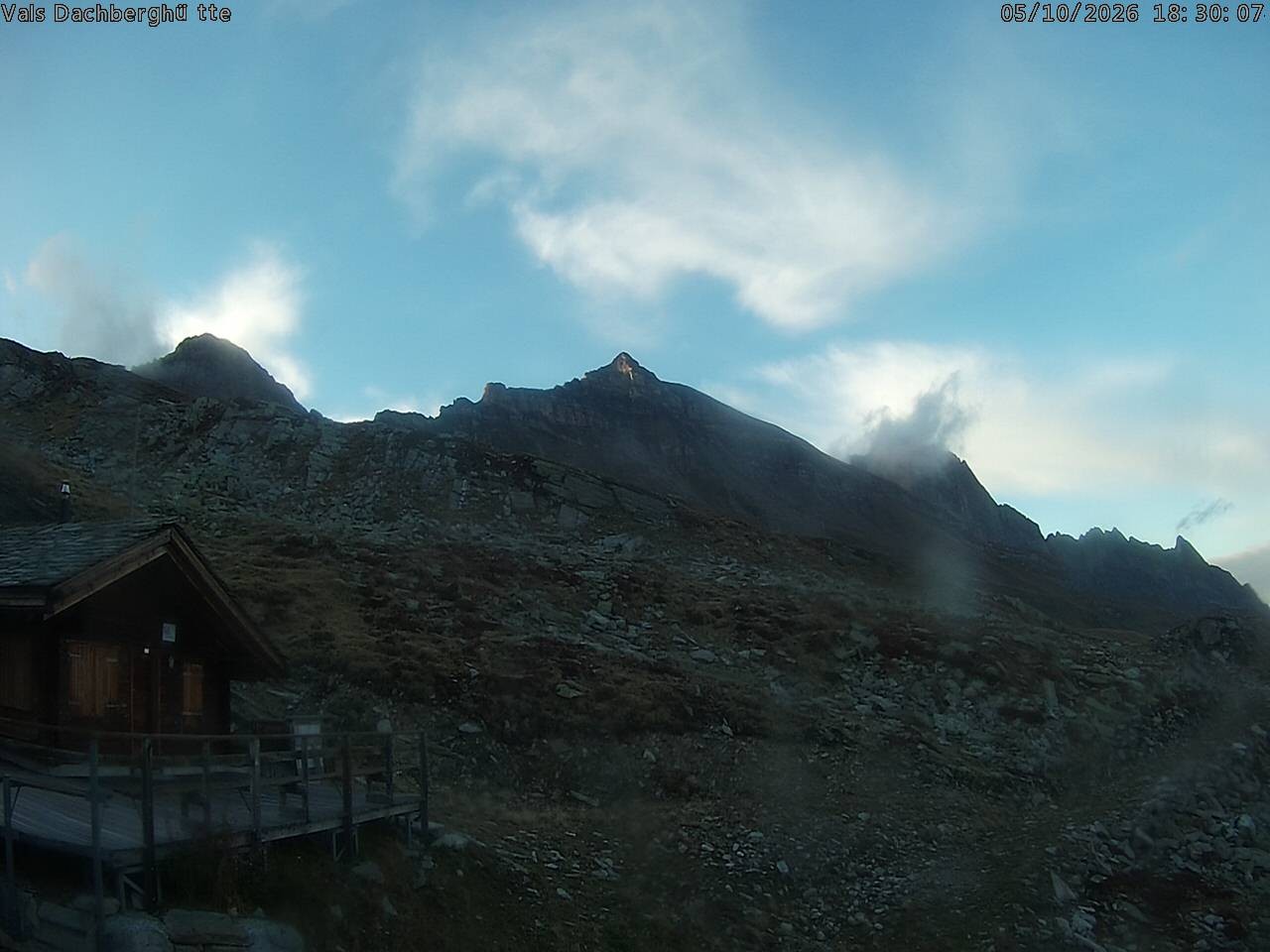 Archived image Webcam Dachberghütte (2.500 m)