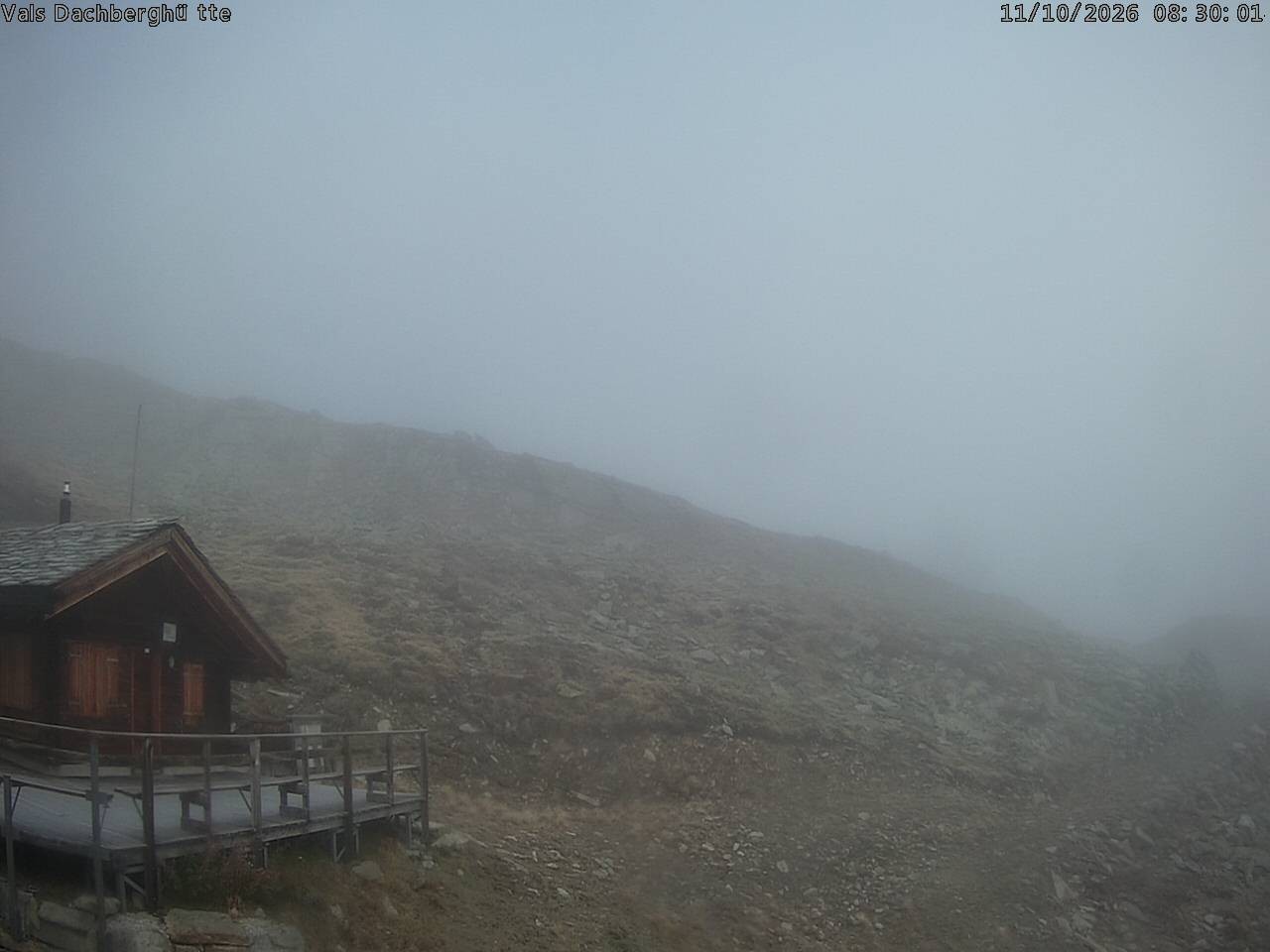 Archived image Webcam Dachberghütte (2.500 m)