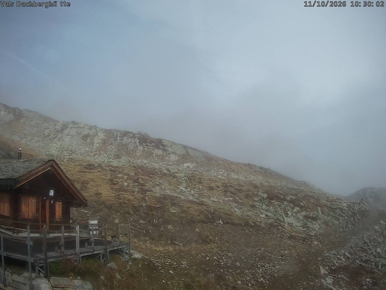 Archived image Webcam Dachberghütte (2.500 m)