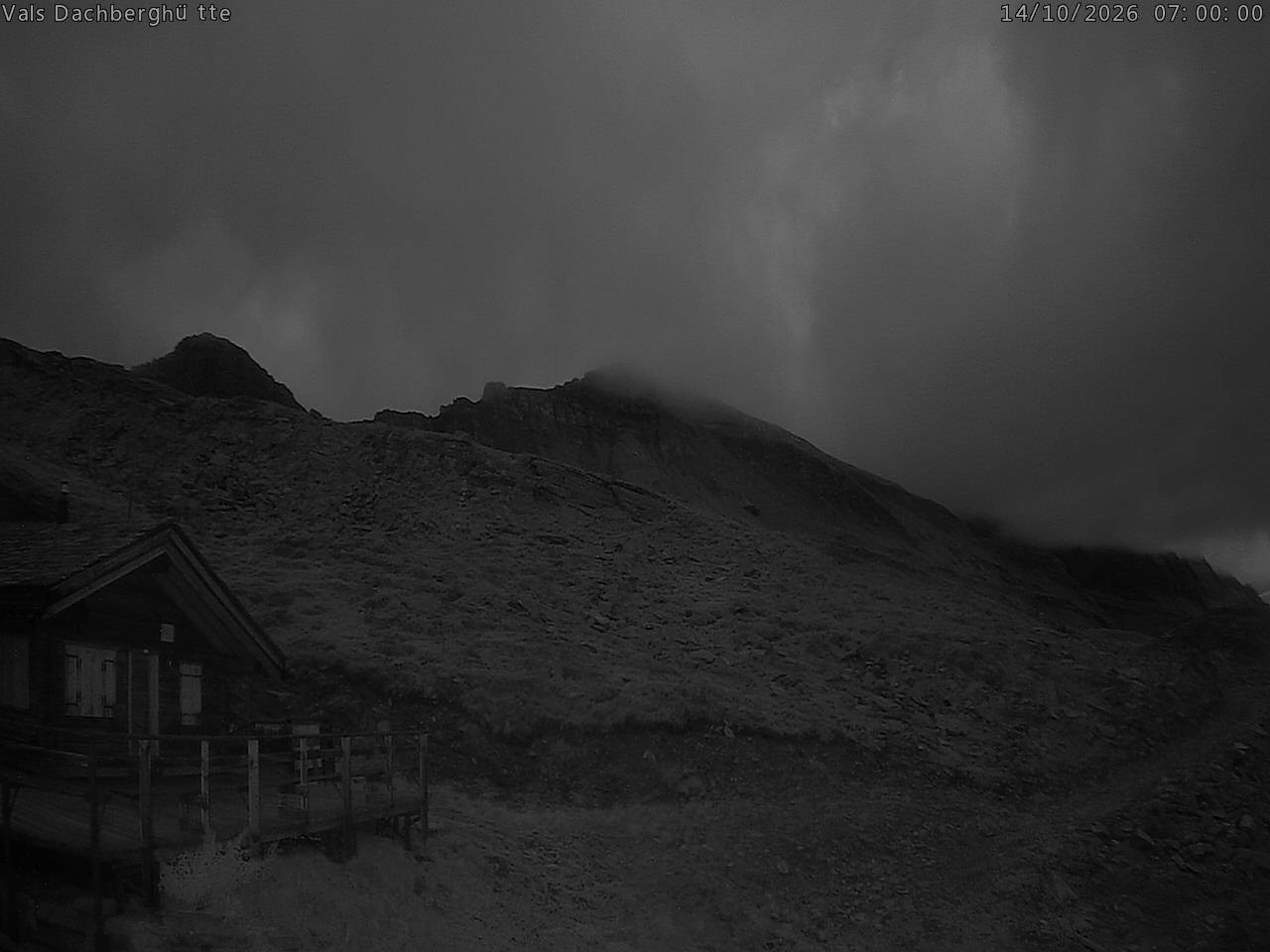 Archiv Foto Webcam Dachberghütte (2.500 m)