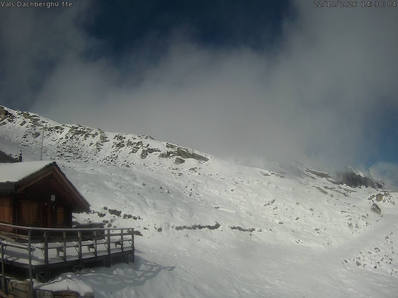 Archiv Foto Webcam Dachberghütte (2.500 m)