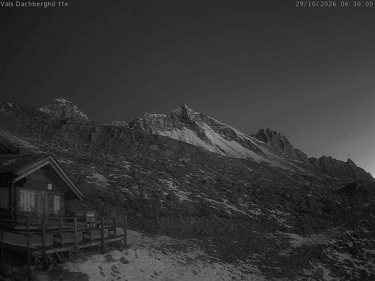 Archiv Foto Webcam Dachberghütte (2.500 m)