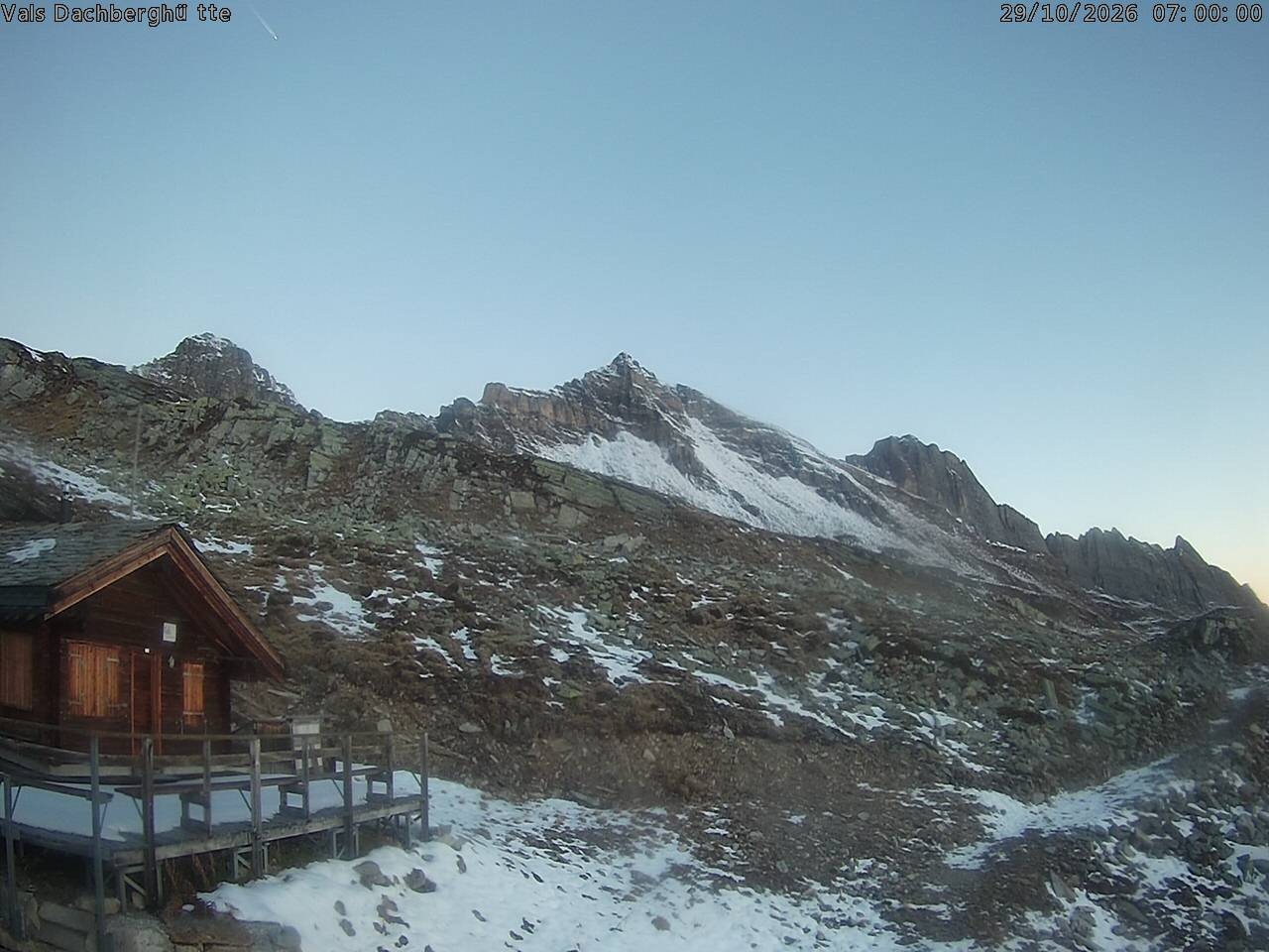 Archiv Foto Webcam Dachberghütte (2.500 m)