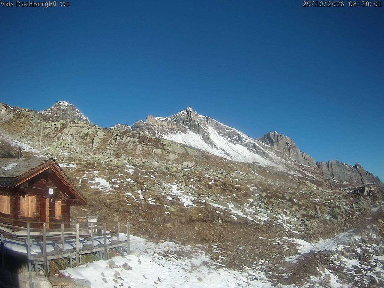 Archiv Foto Webcam Dachberghütte (2.500 m)