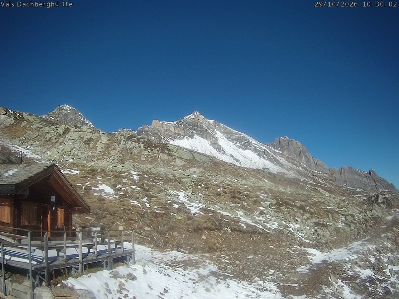 Archiv Foto Webcam Dachberghütte (2.500 m)