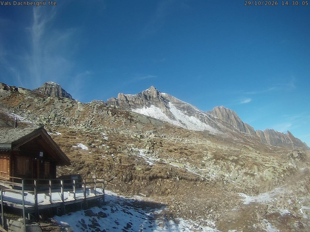 Archiv Foto Webcam Dachberghütte (2.500 m)