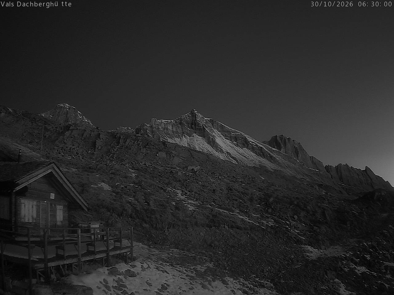 Archiv Foto Webcam Dachberghütte (2.500 m)