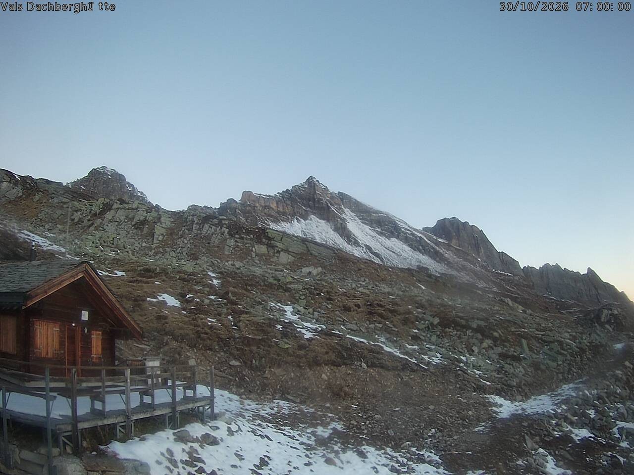 Archiv Foto Webcam Dachberghütte (2.500 m)
