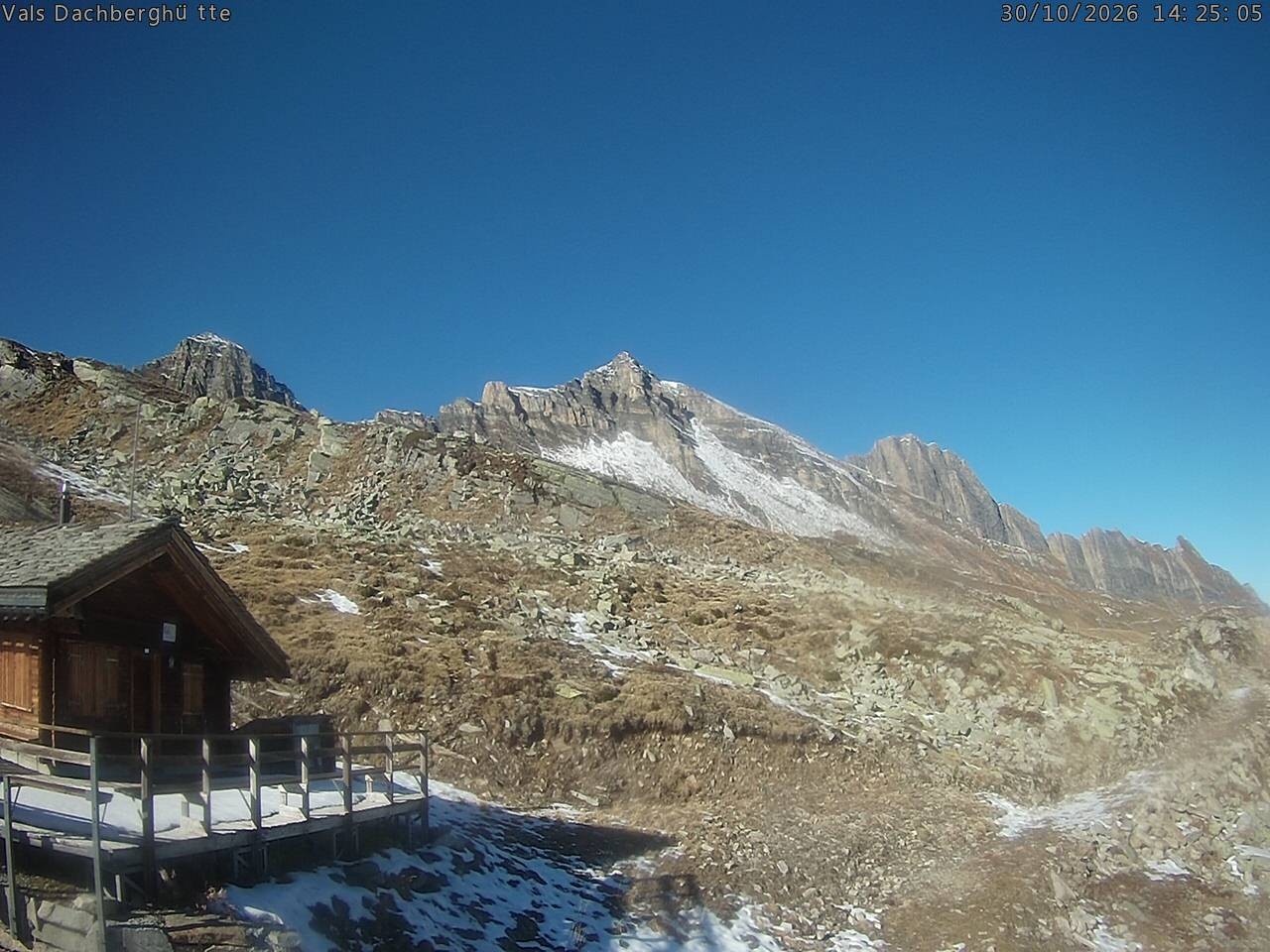Archiv Foto Webcam Dachberghütte (2.500 m)