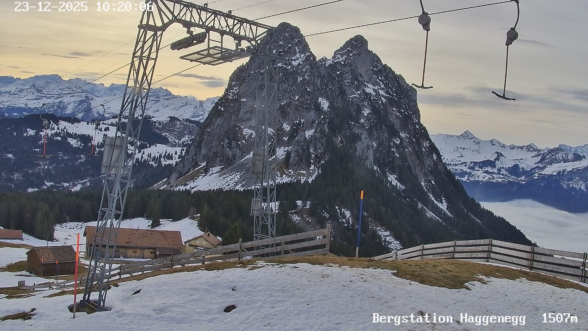 Archiv Foto Webcam Bergstation Brunni - Haggenegg, Zentralschweiz