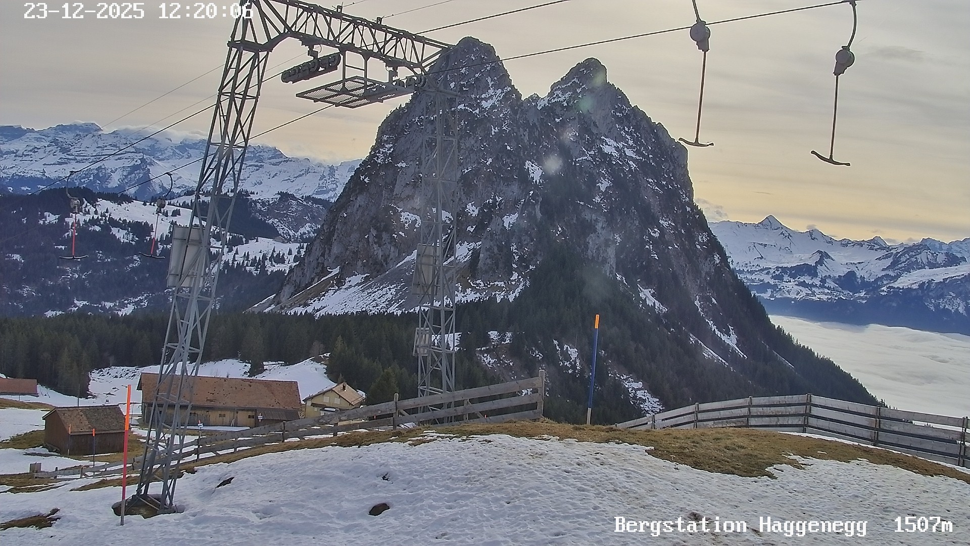 Archiv Foto Webcam Bergstation Brunni - Haggenegg, Zentralschweiz
