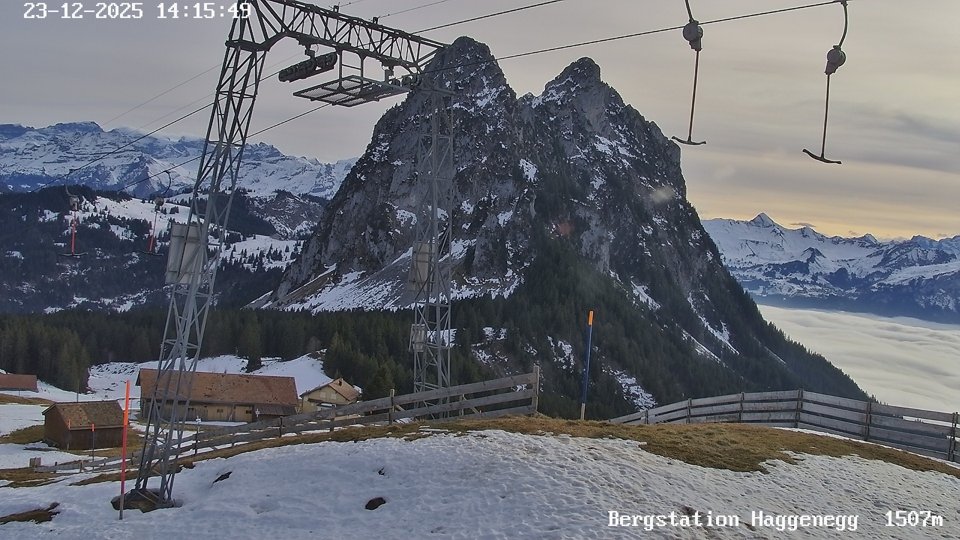 Archiv Foto Webcam Bergstation Brunni - Haggenegg, Zentralschweiz