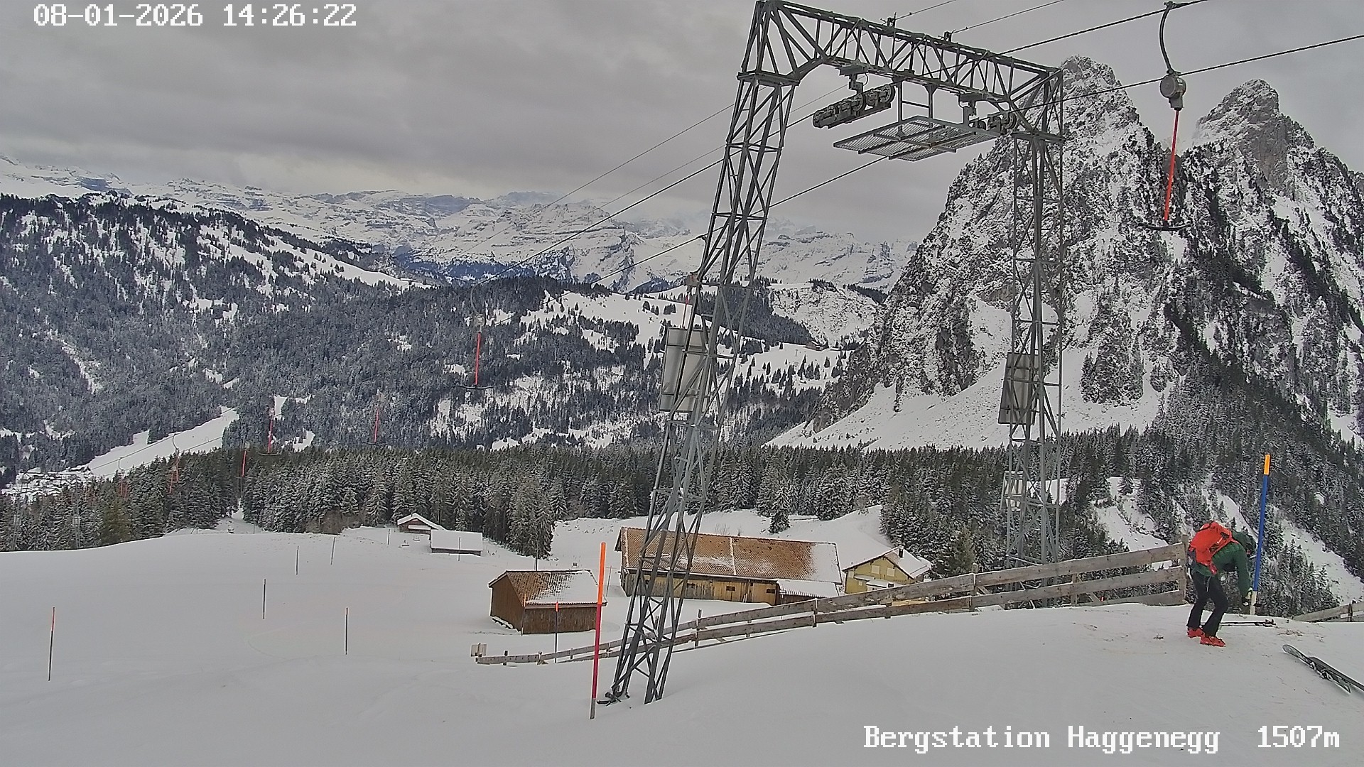 Archiv Foto Webcam Bergstation Brunni - Haggenegg, Zentralschweiz