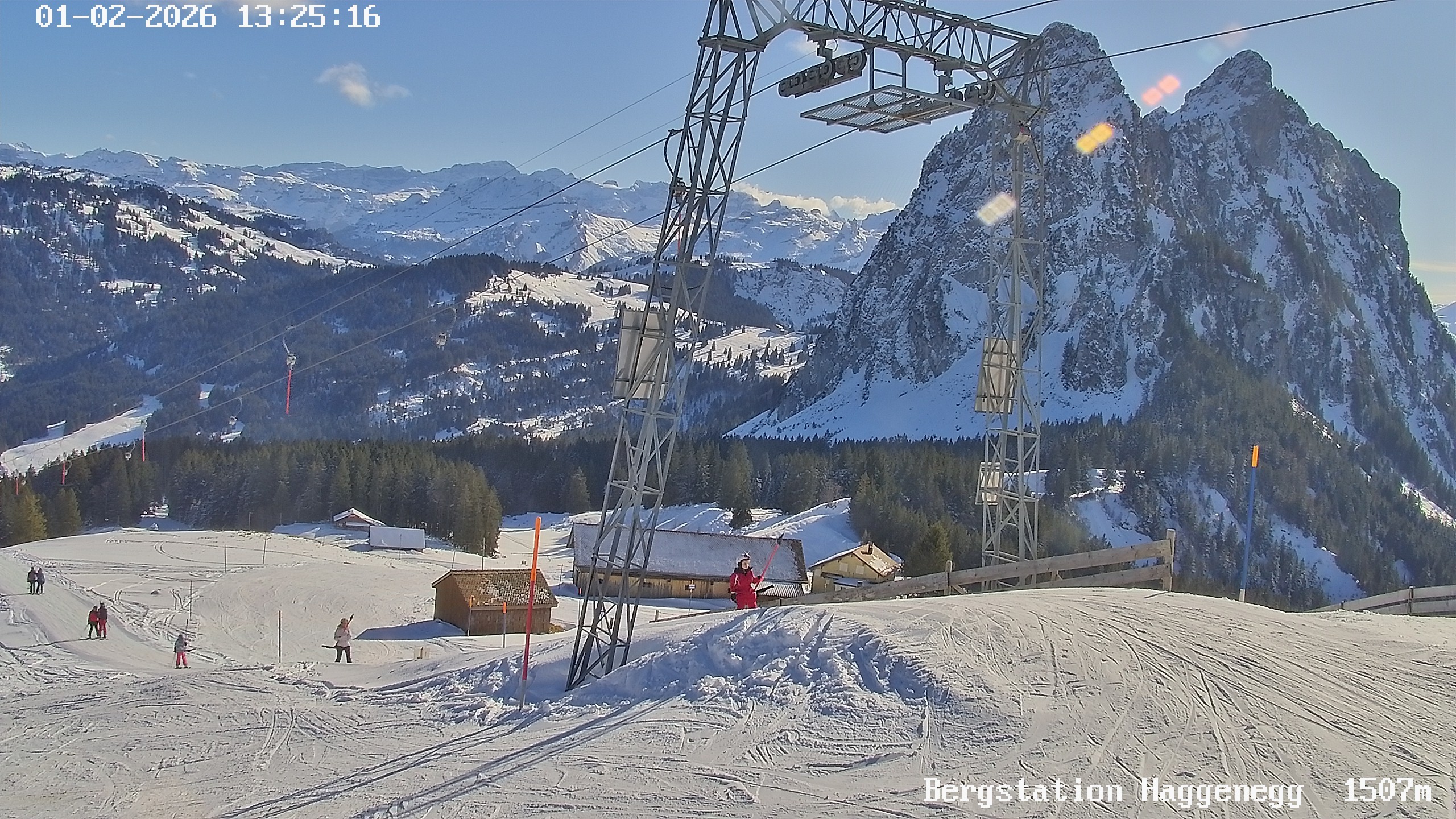Archiv Foto Webcam Bergstation Brunni - Haggenegg, Zentralschweiz