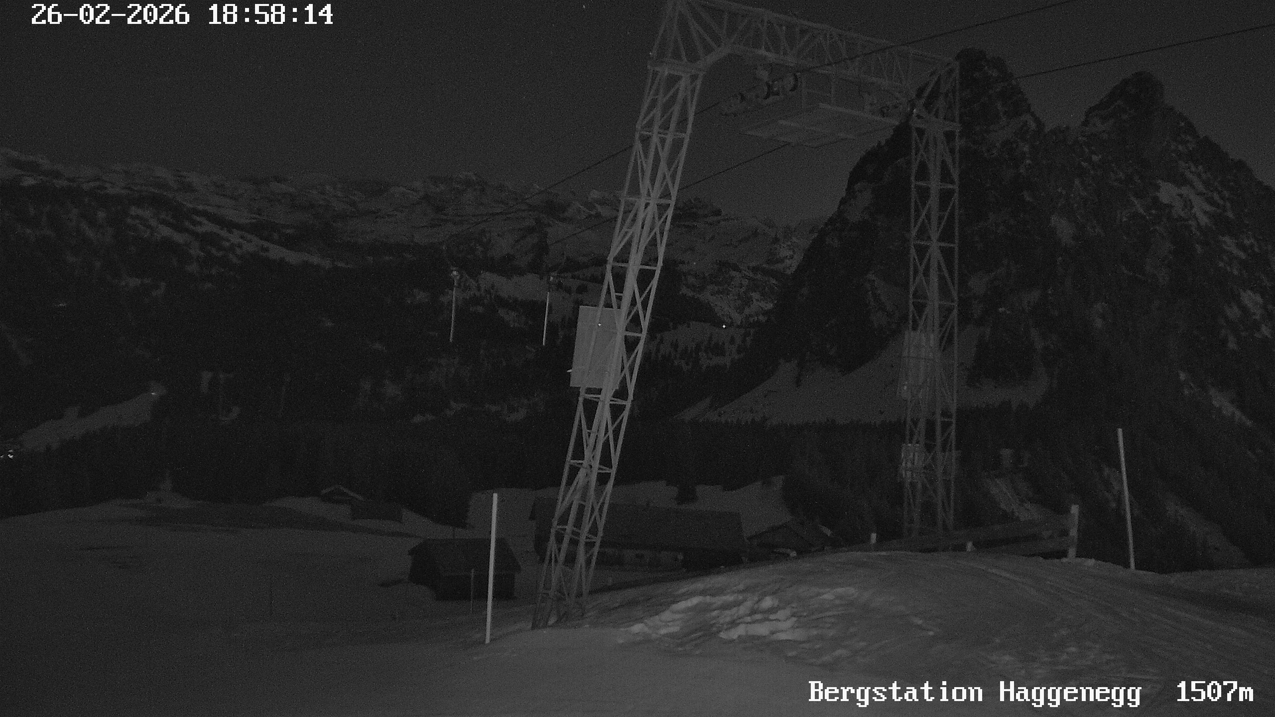 Archived image Webcam Brunni - Haggenegg top station
