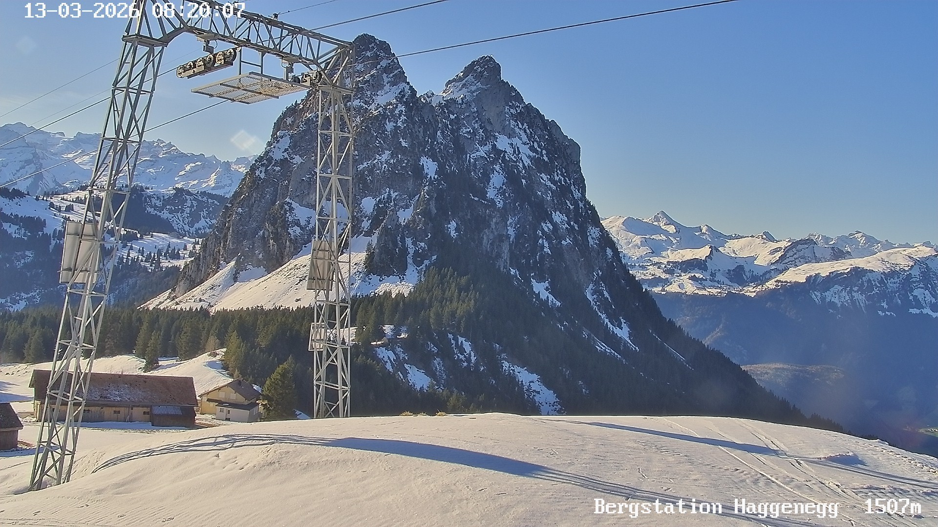 Archiv Foto Webcam Bergstation Brunni - Haggenegg, Zentralschweiz