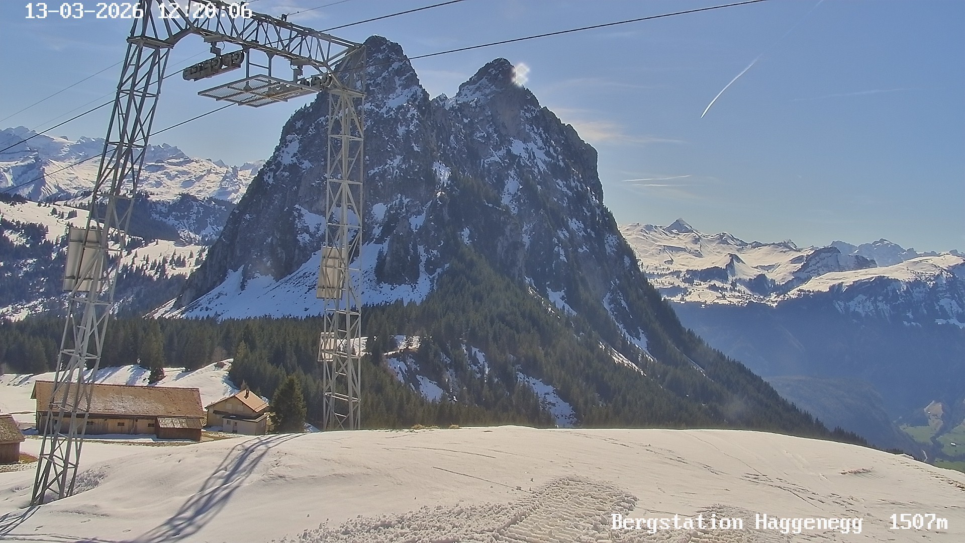 Archiv Foto Webcam Bergstation Brunni - Haggenegg, Zentralschweiz