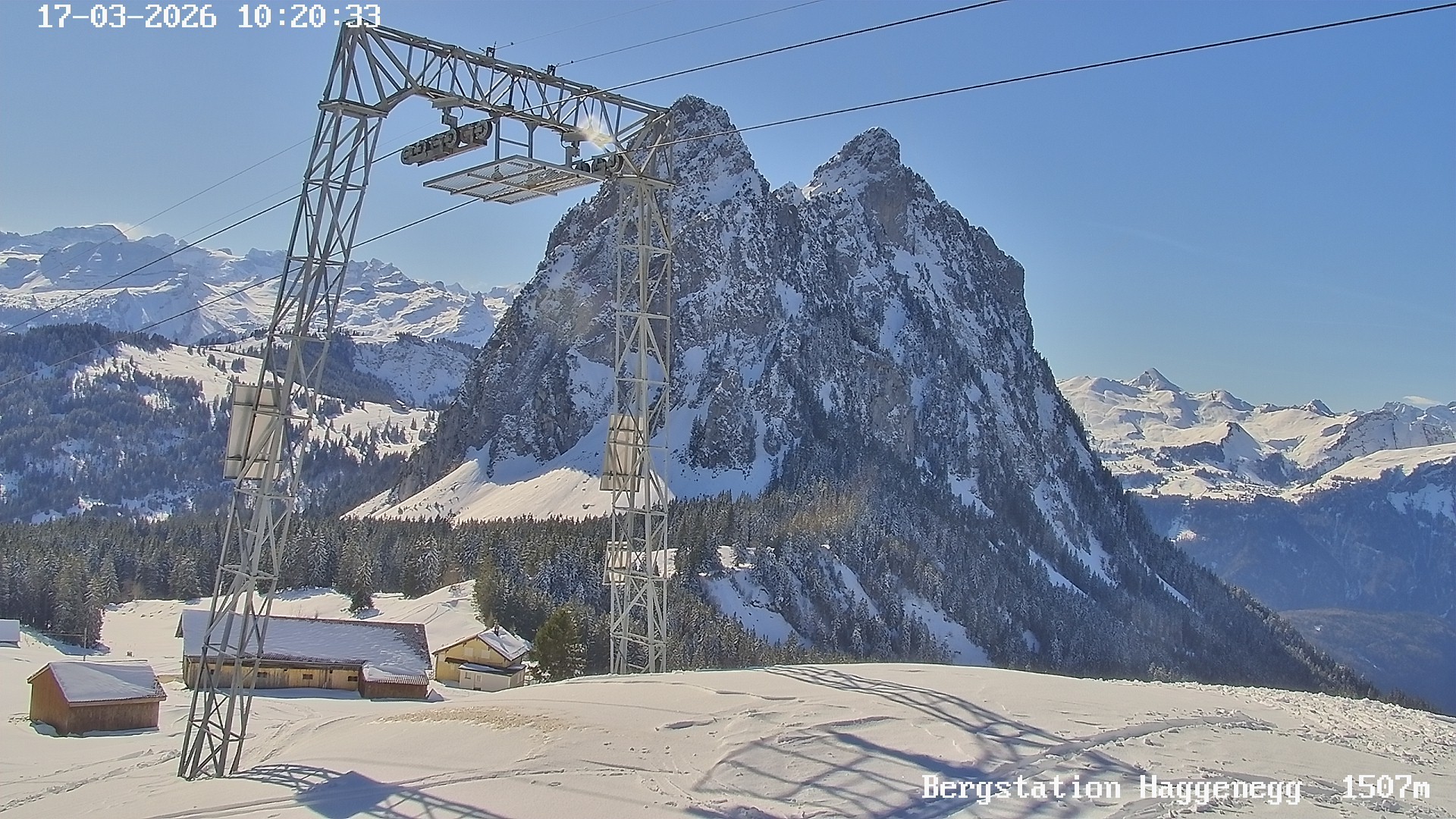 Archiv Foto Webcam Bergstation Brunni - Haggenegg, Zentralschweiz