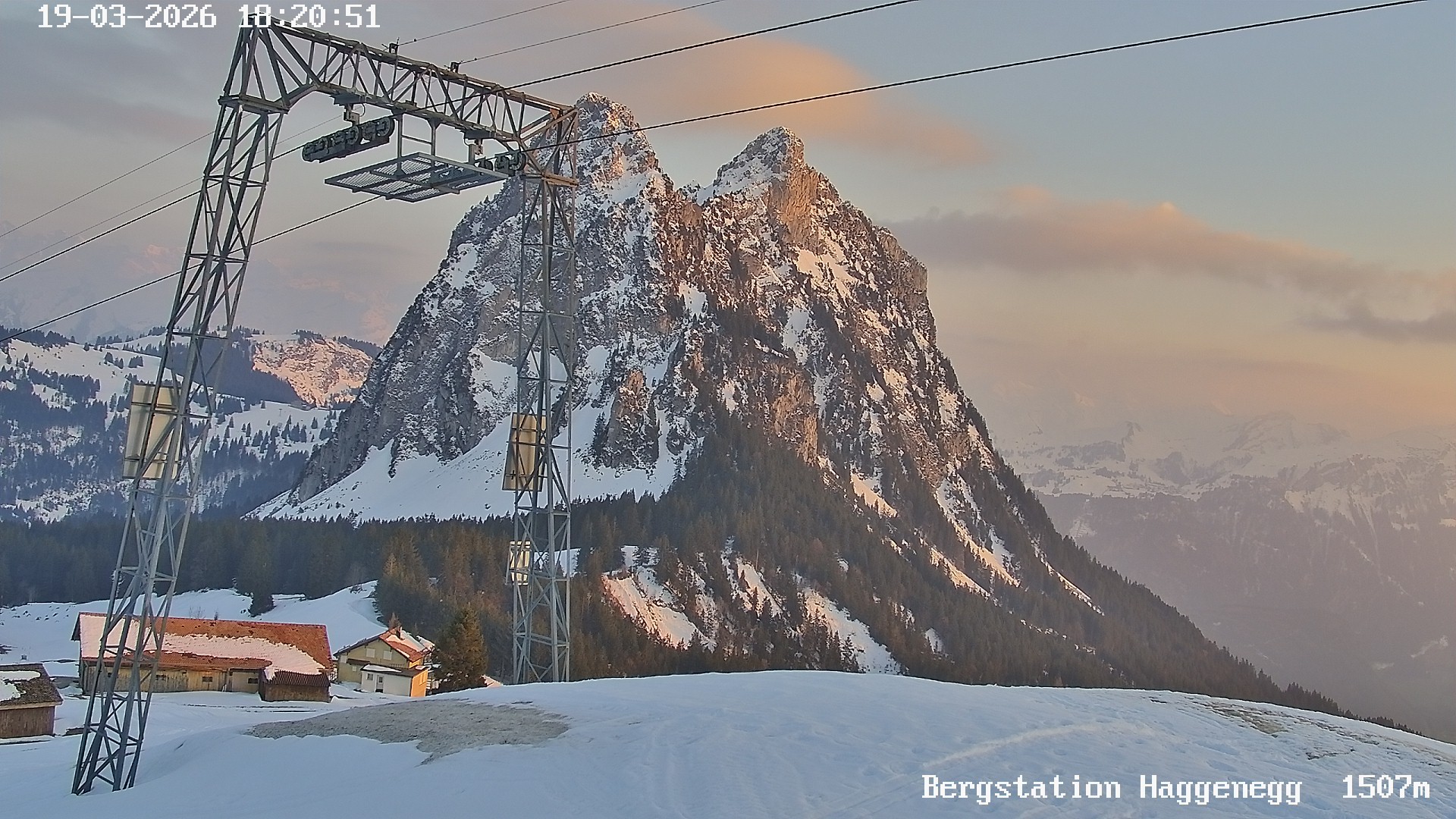 Archiv Foto Webcam Bergstation Brunni - Haggenegg, Zentralschweiz