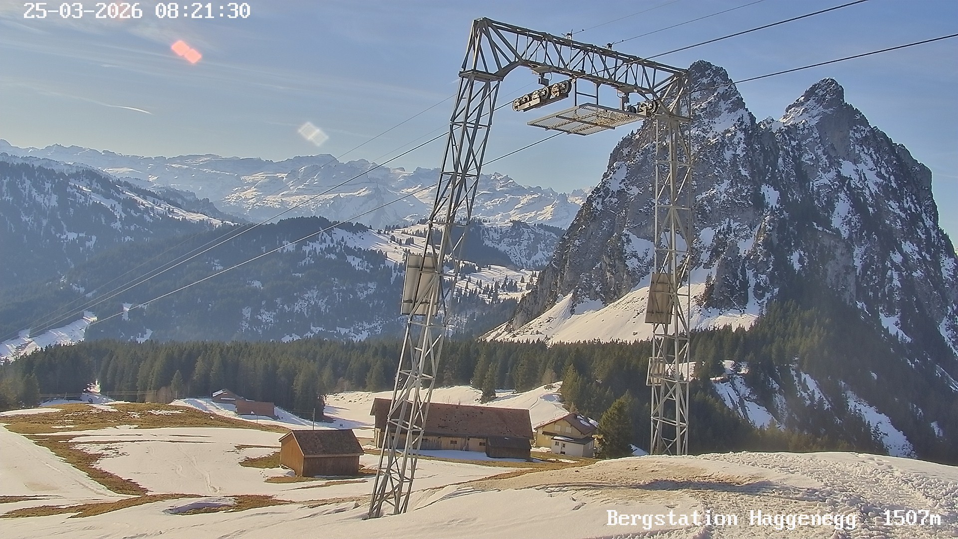 Archiv Foto Webcam Bergstation Brunni - Haggenegg, Zentralschweiz