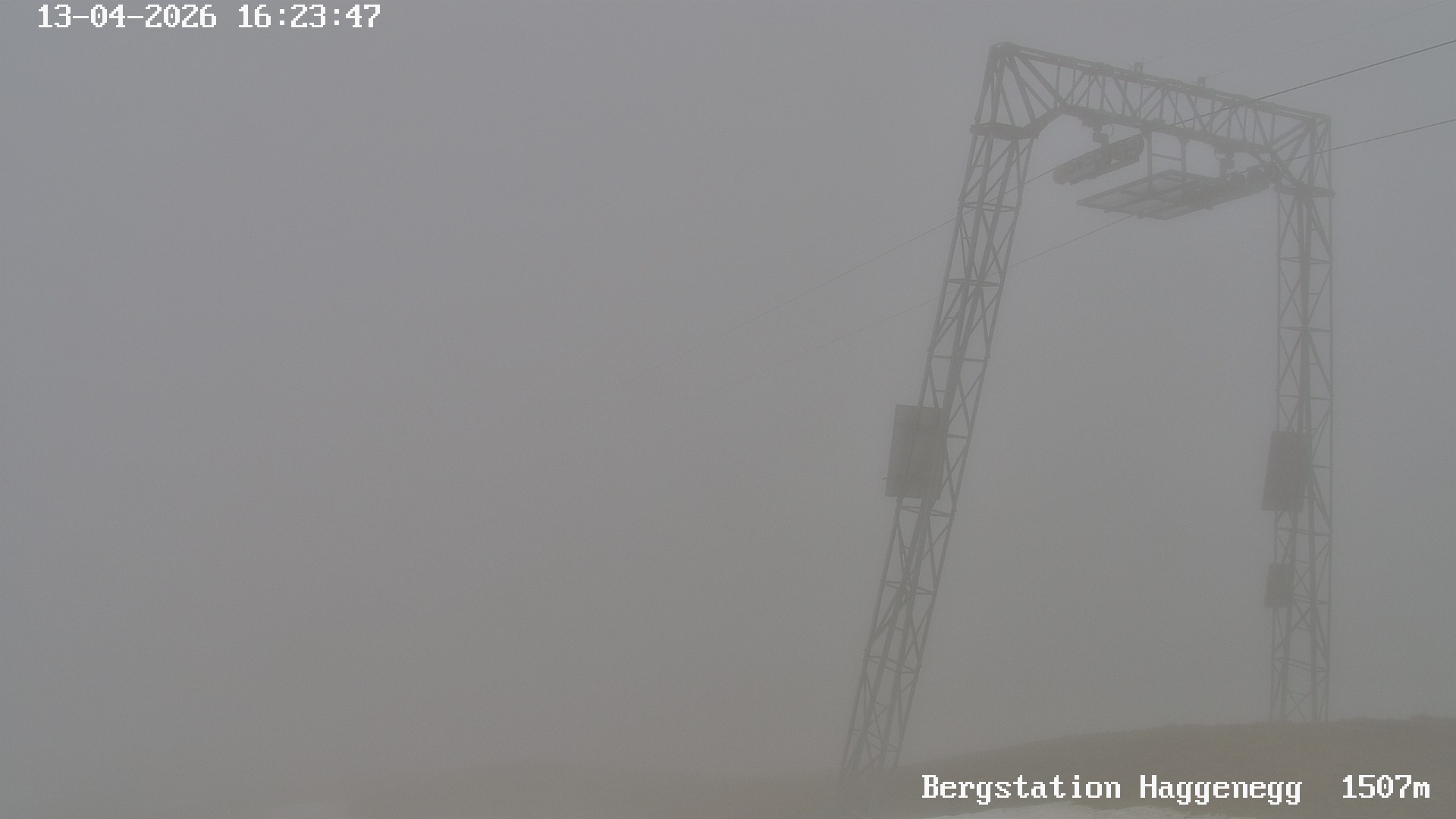 Archived image Webcam Brunni - Haggenegg top station