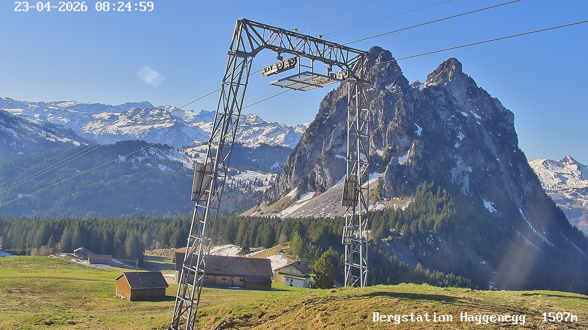 Archiv Foto Webcam Bergstation Brunni - Haggenegg, Zentralschweiz