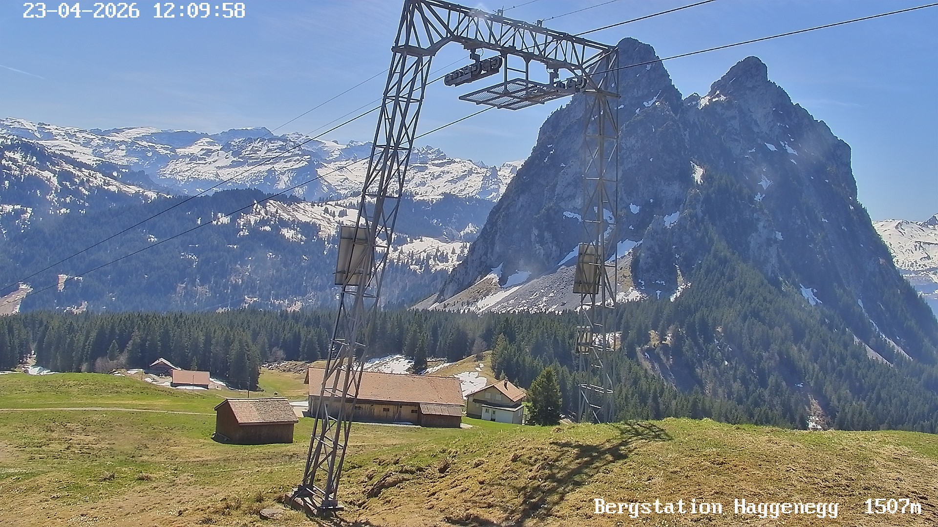 Archiv Foto Webcam Bergstation Brunni - Haggenegg, Zentralschweiz