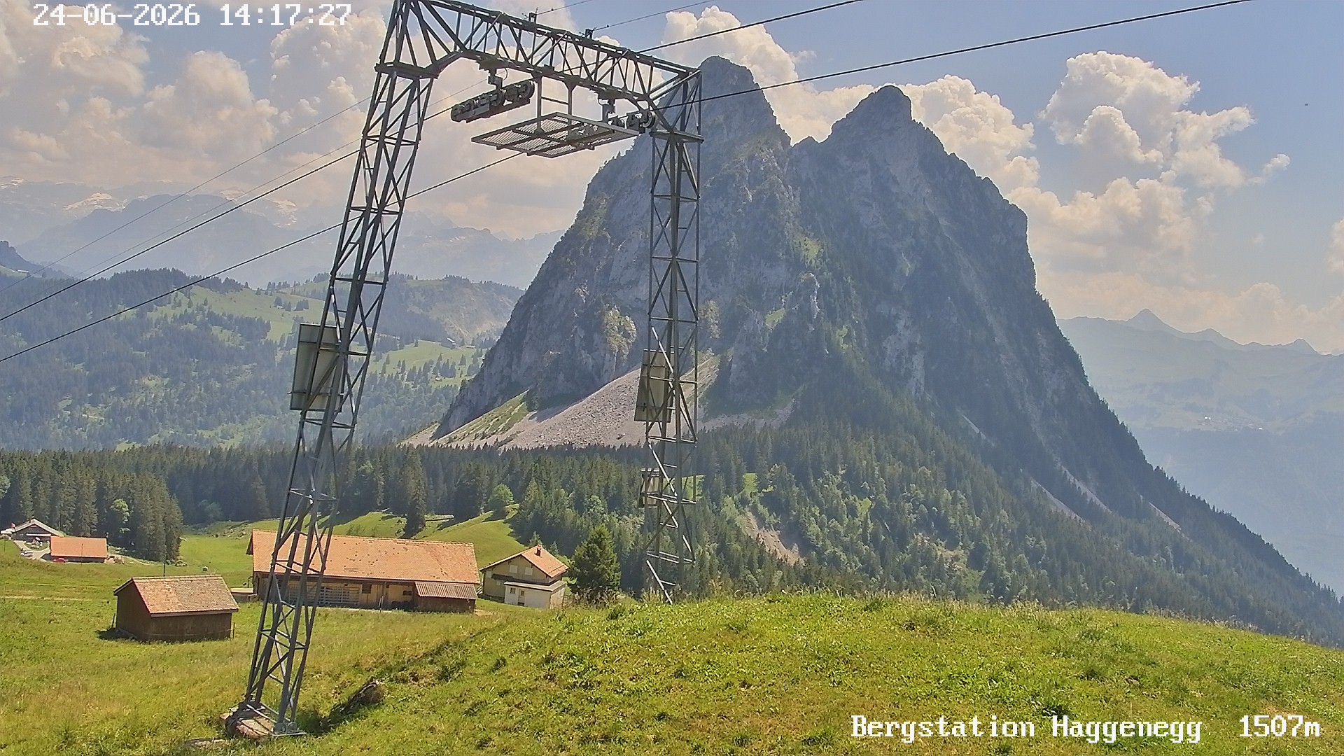 Archiv Foto Webcam Bergstation Brunni - Haggenegg, Zentralschweiz