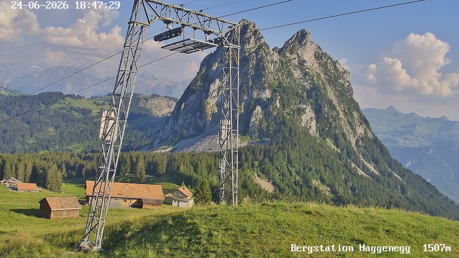 Archiv Foto Webcam Bergstation Brunni - Haggenegg, Zentralschweiz