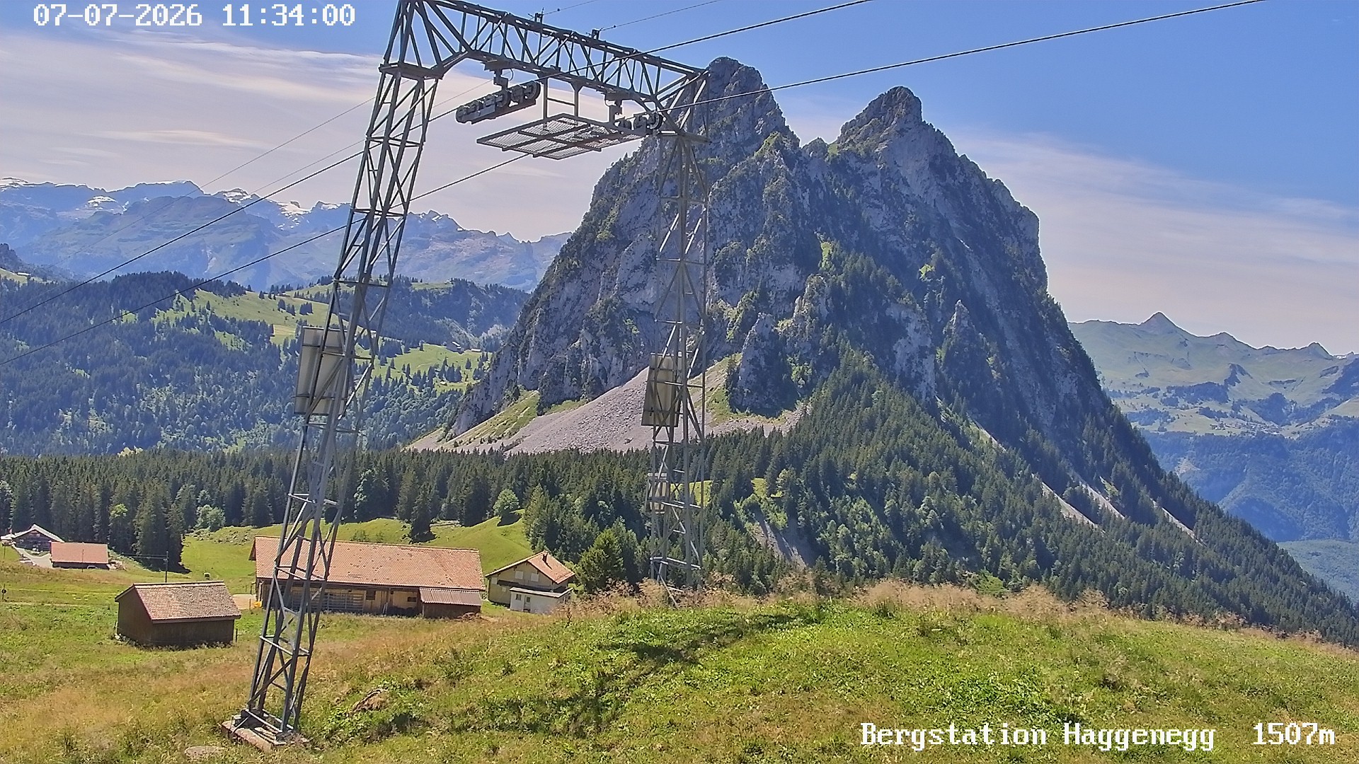 Archiv Foto Webcam Bergstation Brunni - Haggenegg, Zentralschweiz
