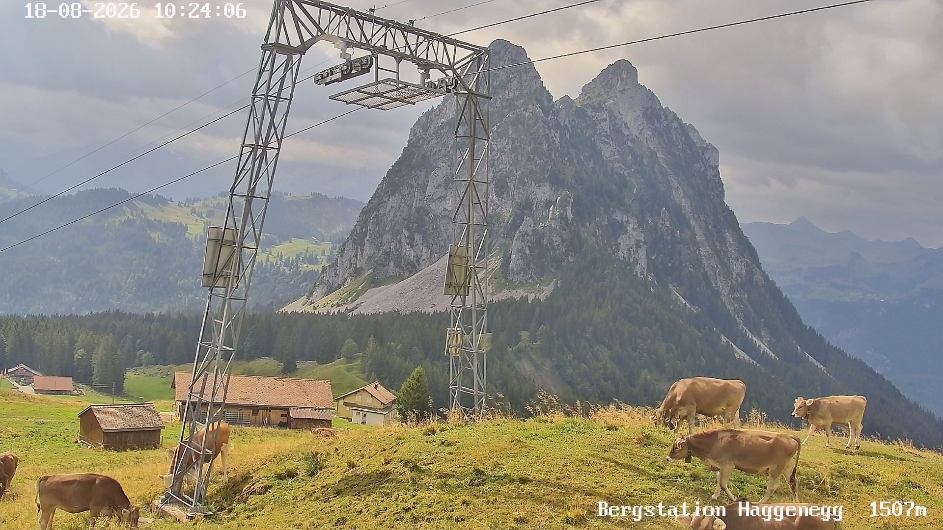 Archiv Foto Webcam Bergstation Brunni - Haggenegg, Zentralschweiz
