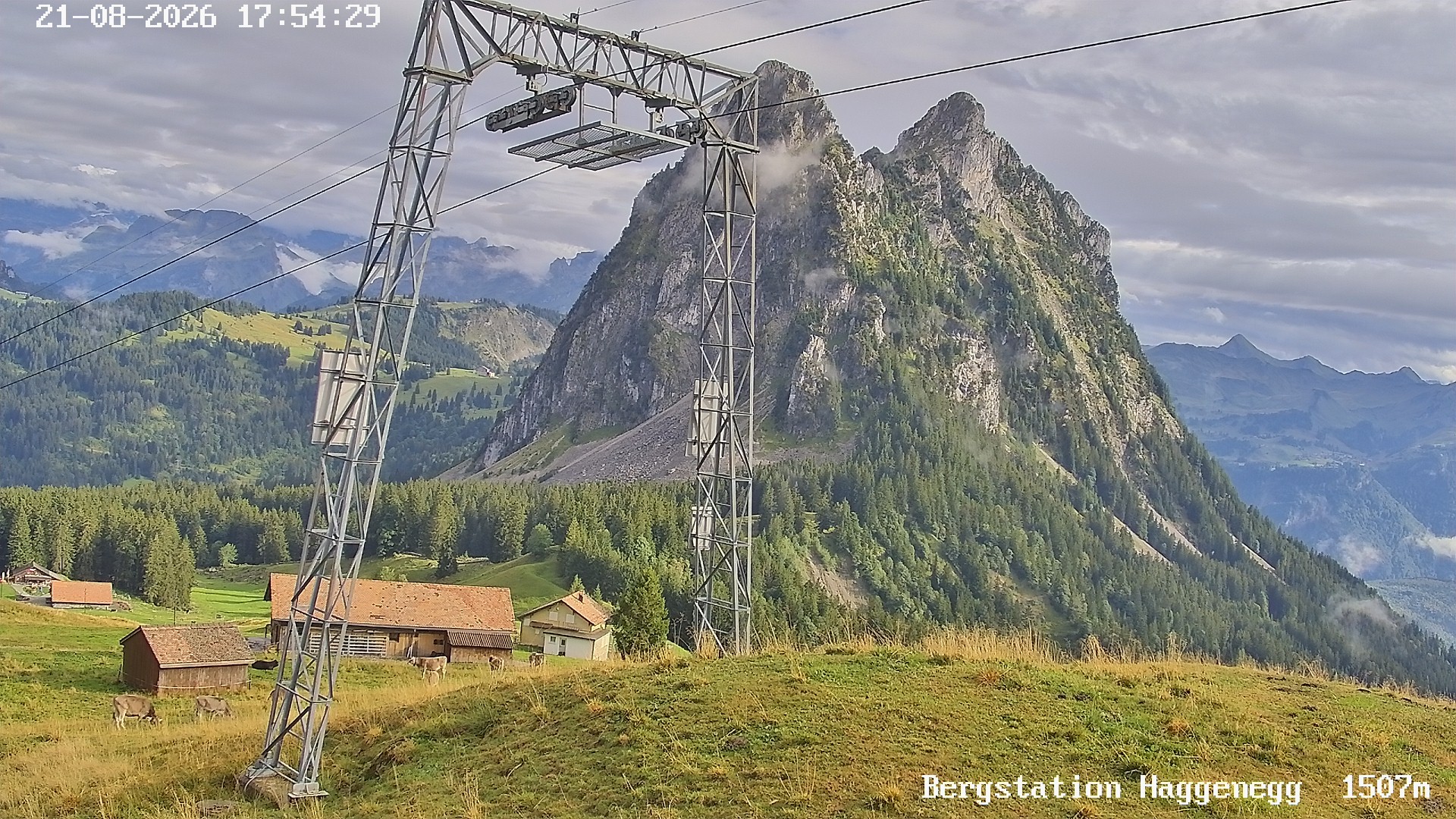 Archiv Foto Webcam Bergstation Brunni - Haggenegg, Zentralschweiz