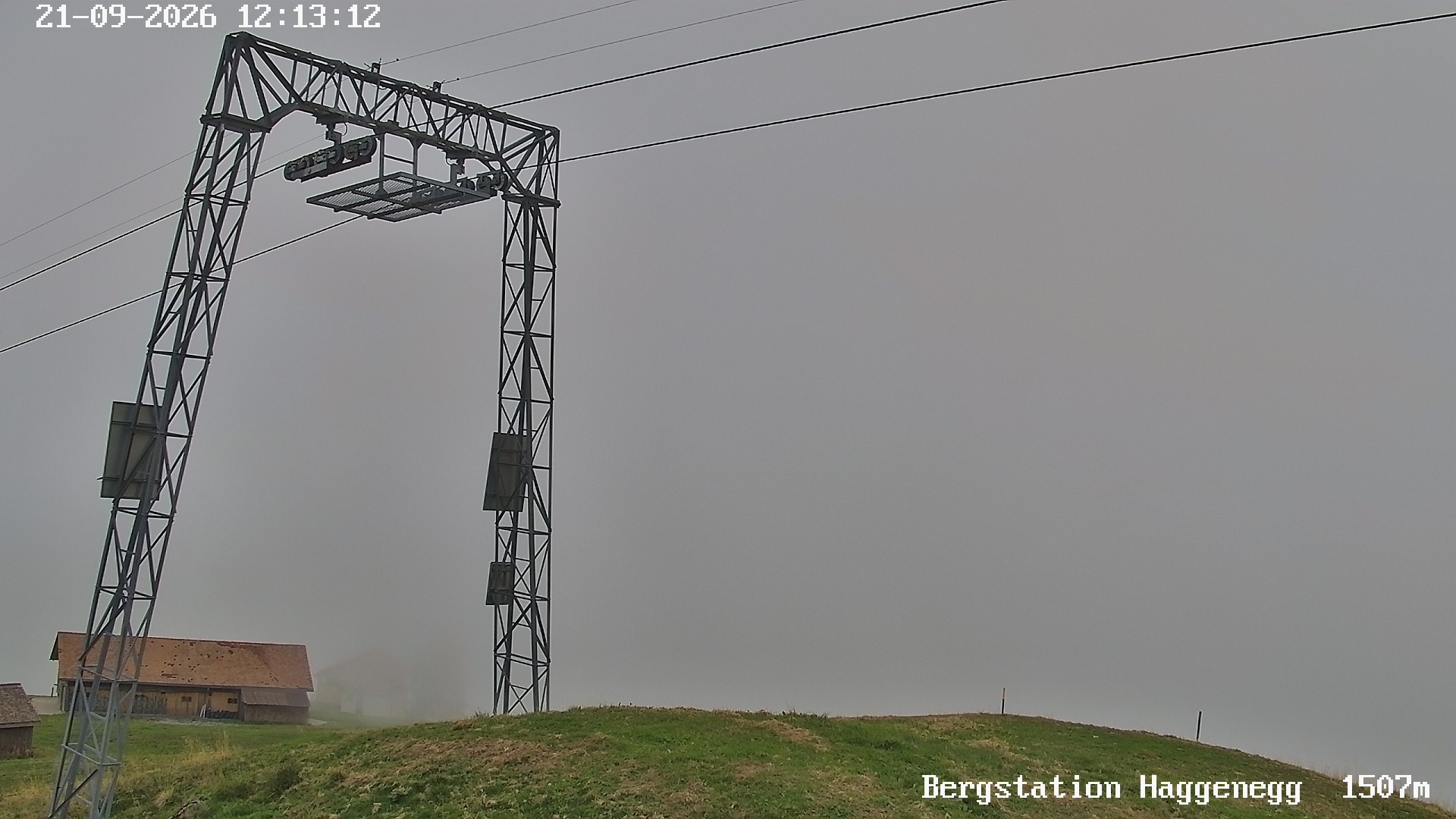 Archived image Webcam Brunni - Haggenegg top station