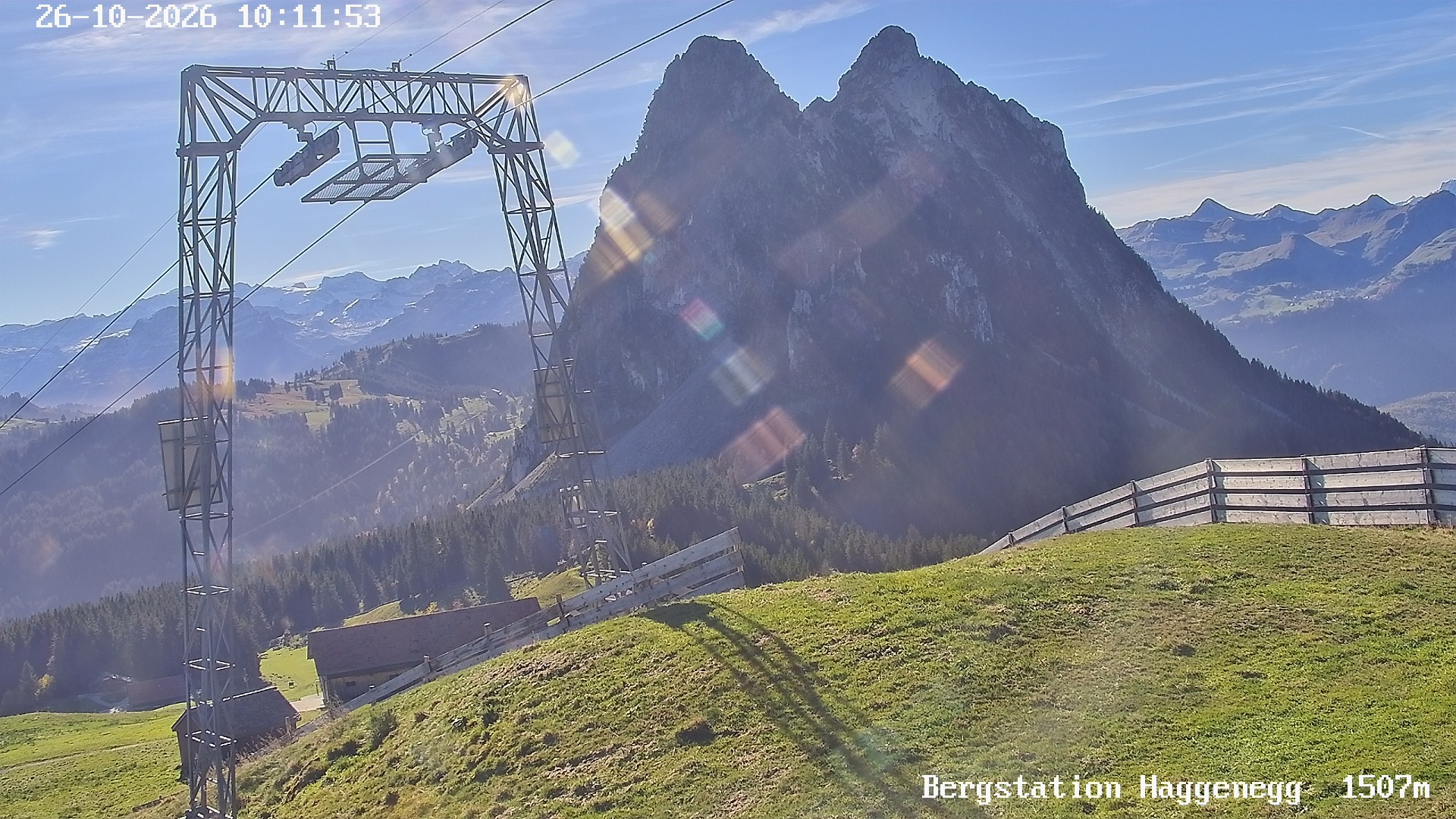Archiv Foto Webcam Bergstation Brunni - Haggenegg, Zentralschweiz