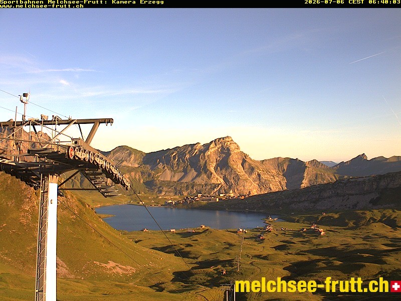 Archiv Foto Webcam Erzegg - Blick ins Tal
