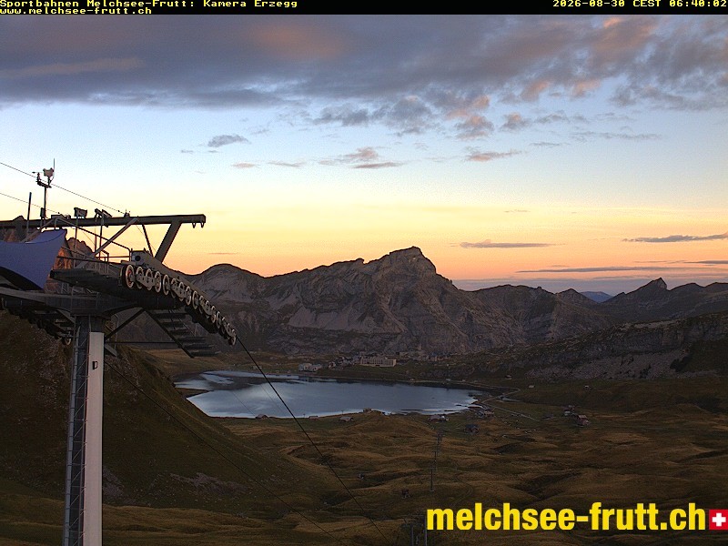 Archived image Webcam Erzegg - View towards the valley