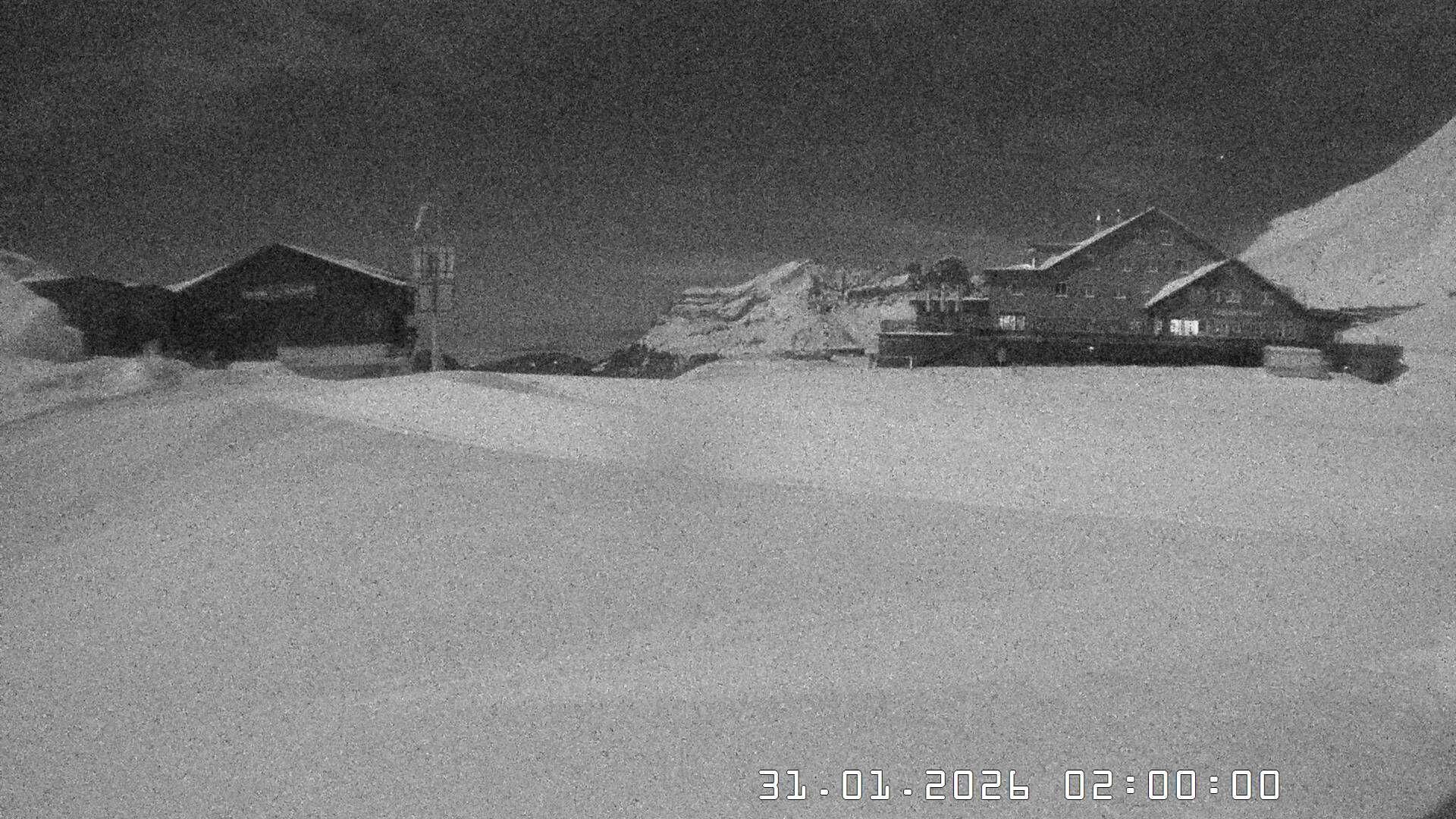 Archiv Foto Webcam Engelberg Titlis: Berghaus Jochpass
