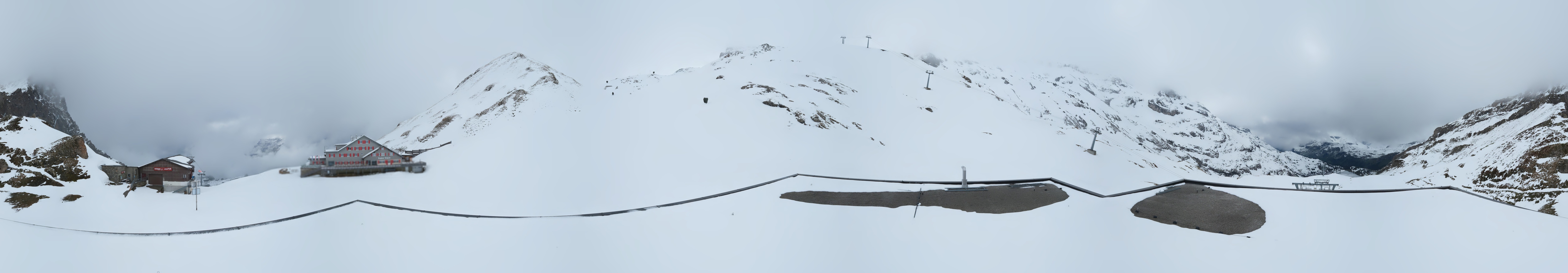 Archiv Foto Webcam Engelberg Titlis: Berghaus Jochpass