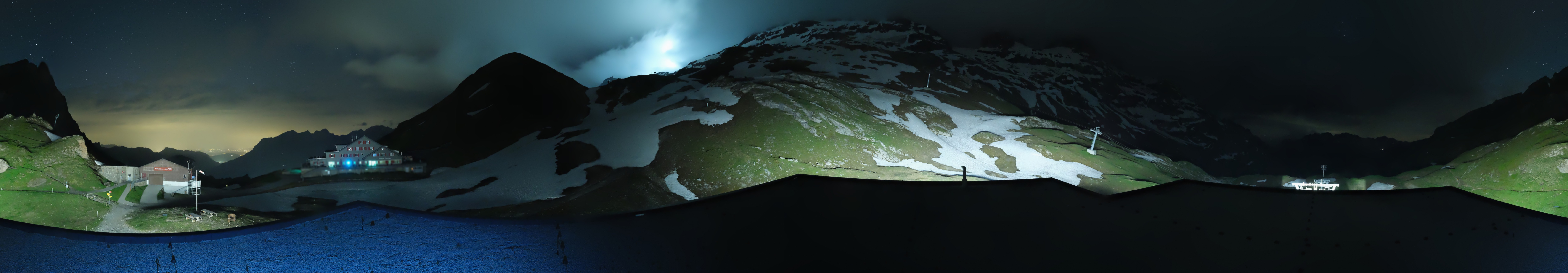 Archiv Foto Webcam Engelberg Titlis: Berghaus Jochpass