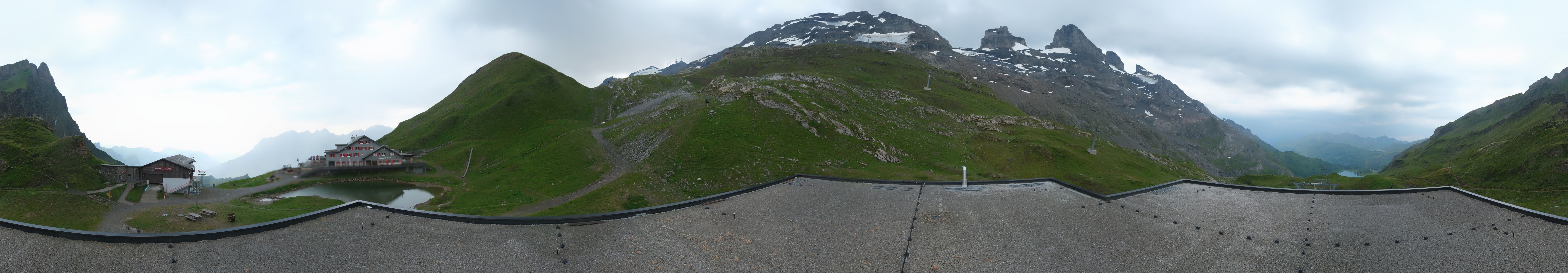 Archiv Foto Webcam Engelberg Titlis: Berghaus Jochpass
